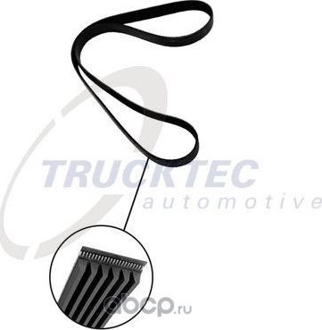 Приводной ремень поликлиновой Trucktec Automotive. Артикул 07.19.134
