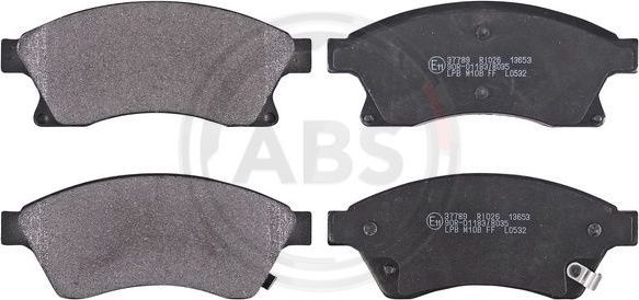 Тормозные колодки ABS передние для Mazda 3 II (BL) 2008-2014. Артикул 37789