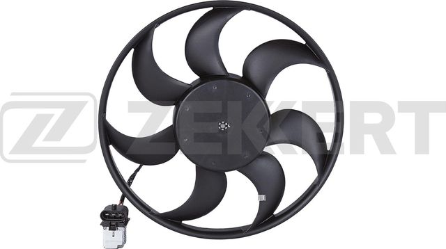 Вентилятор радиатора двигателя Zekkert для Chevrolet Viva 2003-2008. Артикул MK-7070