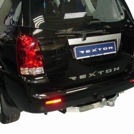 Фаркоп Baltex для SsangYong Rexton II 2006-2012. (с декор. накладкой) Фланцевое крепление. Артикул SS02AN