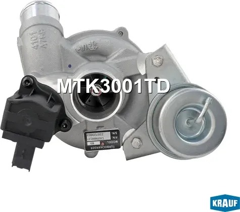 Турбокомпрессор Krauf. Артикул MTK3001TD