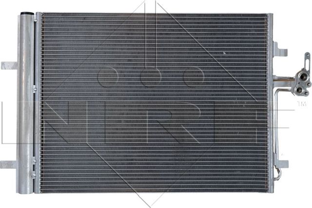 Радиатор кондиционера (конденсатор) NRF (алюминий) для Volvo V60 Cross Country I 2015-2018. Артикул 35850