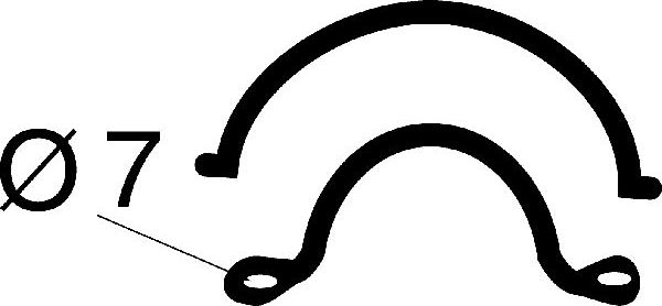 Прокладка маслянного поддона двигателя Corteco для Renault Clio I 1991-1998. Артикул 016300H