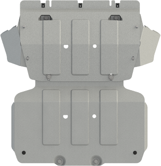 Защита алюминиевая Шериф (4 мм) для картера Tank 300 2023-2026. Артикул 56.5330