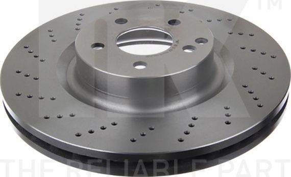 Тормозной диск NK. Артикул 2033108