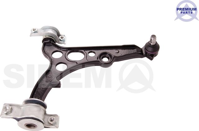 Поперечный рычаг передней подвески Sidem правый нижний для Lancia Delta II (836) 1993-1999. Артикул 19586