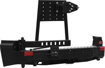 Бампер силовой OJ задний с калиткой для ТагАЗ Road Partner 2008-2026. Артикул 03.400.02