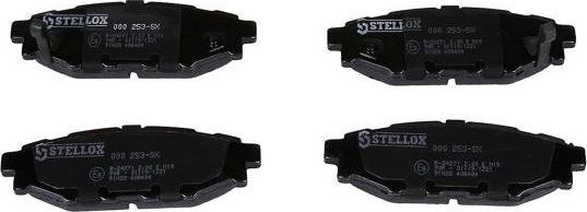 Тормозные колодки Stellox. Артикул 000 253-SX