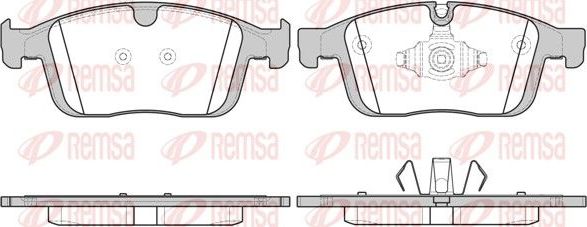 Тормозные колодки Remsa. Артикул 1689.00