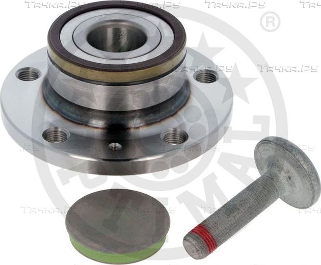 Ступица колеса с интегрированным подшипником Optimal задняя для Audi A3 II (8P) 2003-2013. Артикул 102019