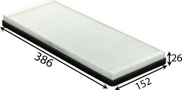 Салонный фильтр JS Asakashi. Артикул AC0027