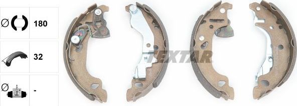 Тормозные колодки Textar. Артикул 91054300