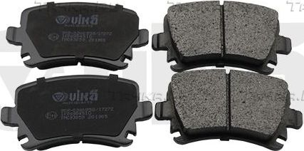 Тормозные колодки Vika задние для Audi TT II (8J) 2006-2014. Артикул 66980001701