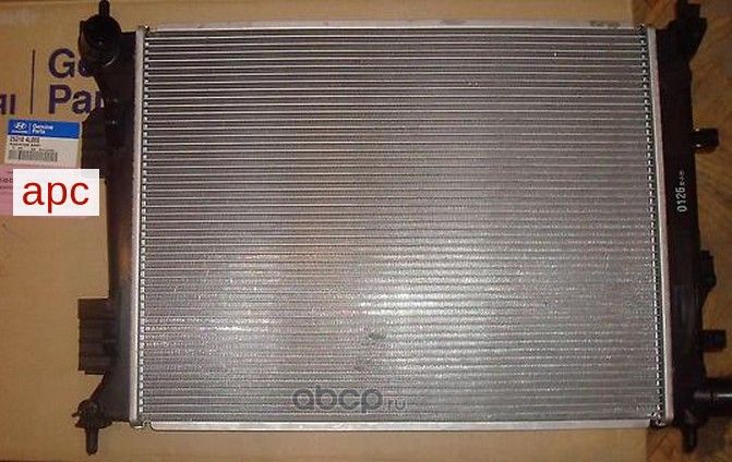 Радиатор охлаждения двигателя Hyundai / KIA. Артикул 253104L000