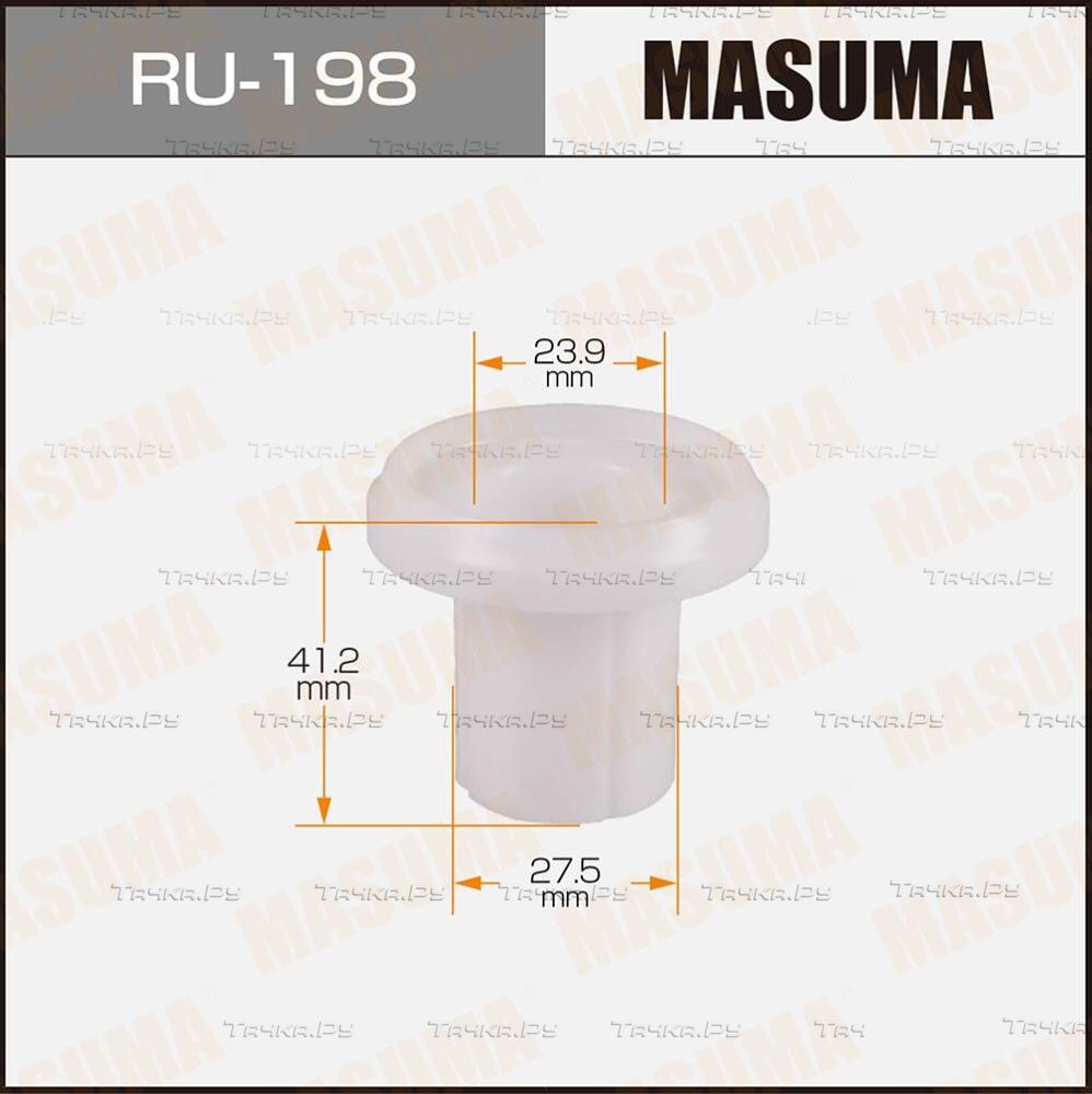 Сайлентблок переднего рычага подвески Masuma левый верхний для Mitsubishi L300 II 1986-2006. Артикул RU-198