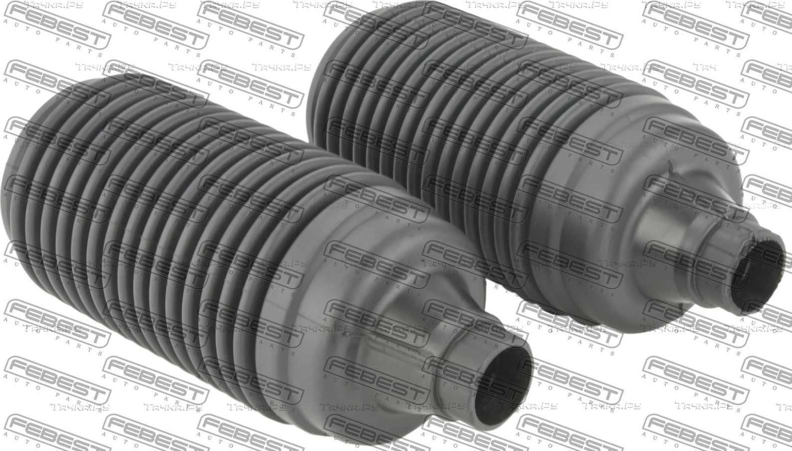 Комплект отбойников и пыльников амортизаторов (стоек) Febest. Артикул SBSHB-B13R-KIT