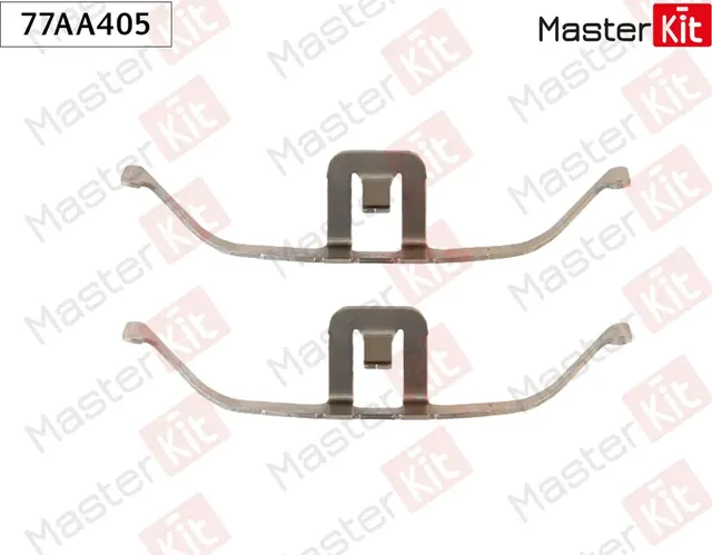 Комплект установочный тормозных колодок Ford FOCUS II (DA_, HCP, DP) 2004 (Master KIT). Артикул 77AA405