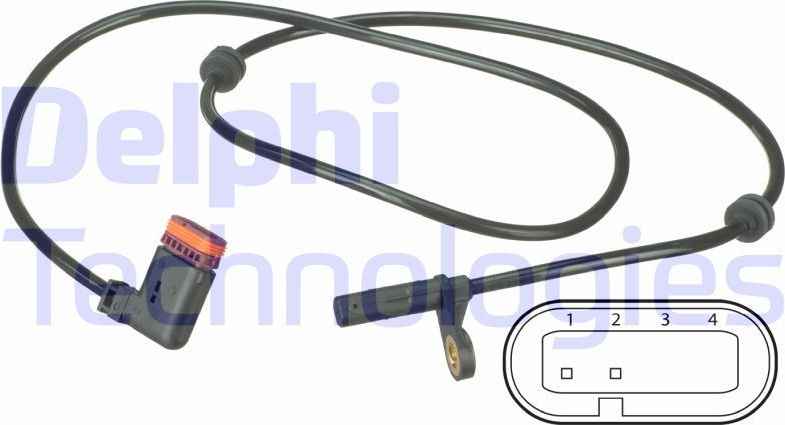 Датчик ABS Delphi. Артикул SS20499