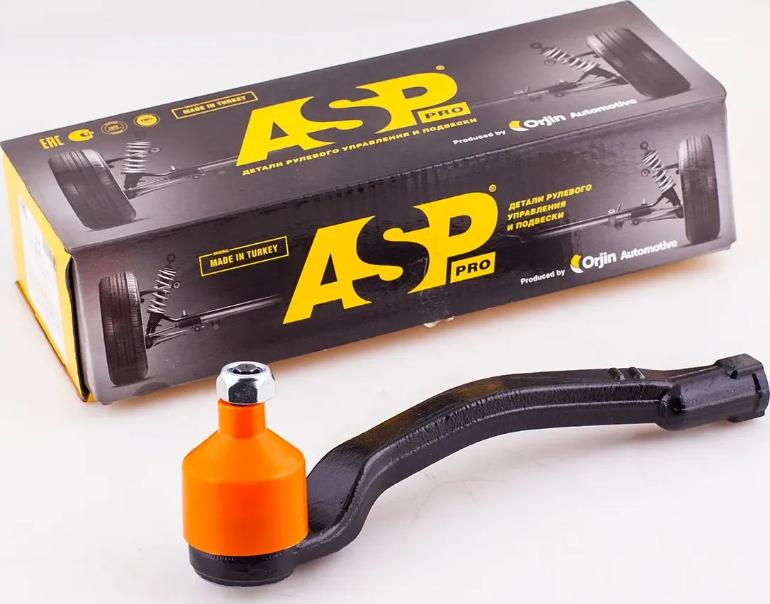 Наконечник рулевой (левый) RENAULT Megan II Scenic II (ASP). Артикул RJ10041