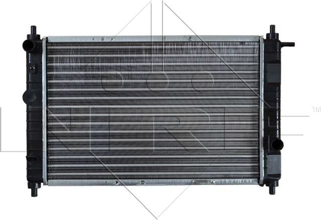 Радиатор охлаждения двигателя NRF (алюминий). Артикул 53250