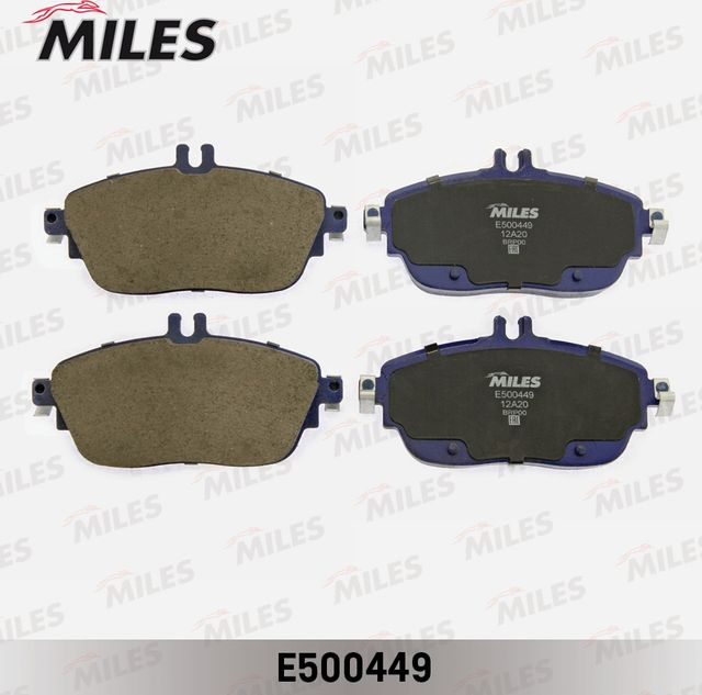 Тормозные колодки Miles (Керамика). Артикул E500449