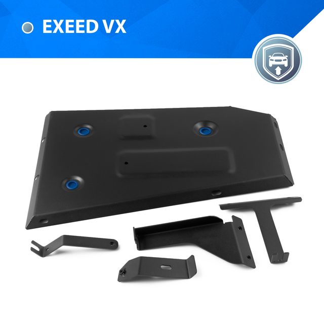 Защита Rival для топливного бака Exeed VX РКПП 4WD 2021-2026. Артикул 111.0952.1