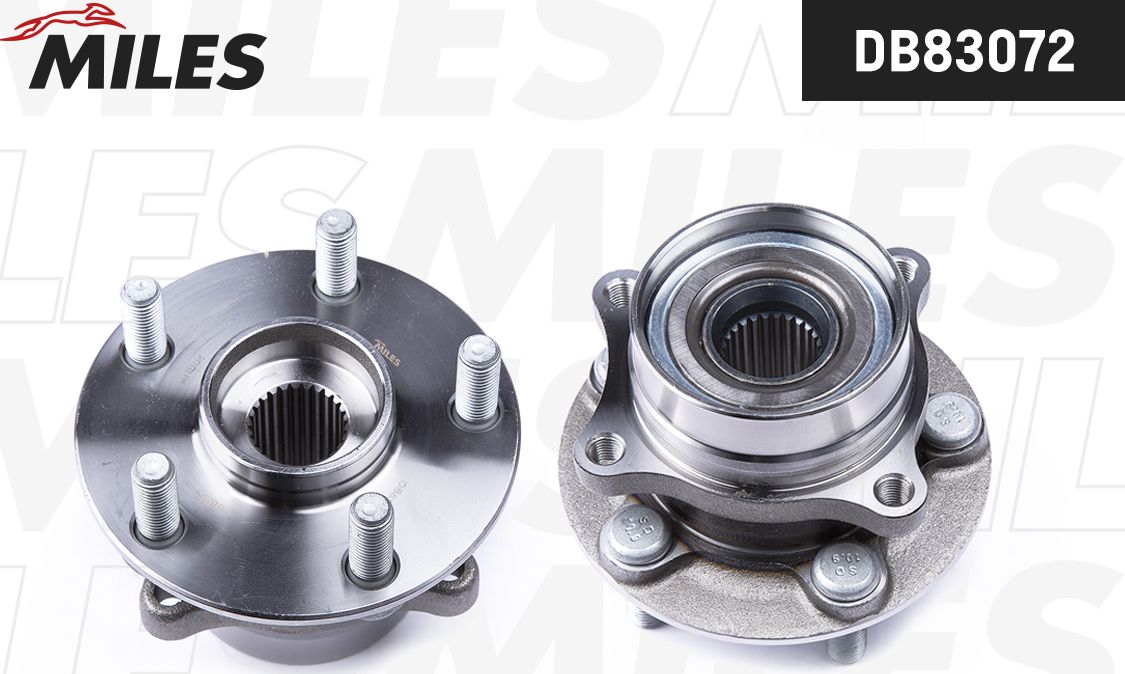 Ступица колеса с интегрированным подшипником Miles. Артикул DB83072