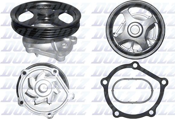 Помпа (водяной насос) Dolz для Suzuki Wagon R+ I 1998-2000. Артикул S209