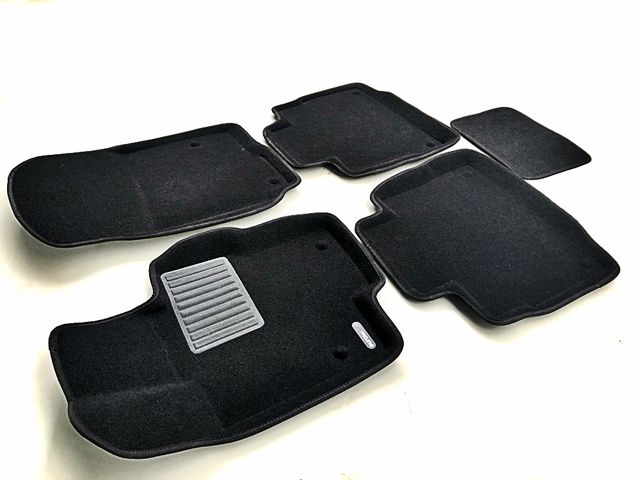 Коврики текстильные Euromat 3D Business для салона Mercedes-Benz GLE-Class II W167 (искл. Coupe) 2018-2026. Артикул EMC3D-003509