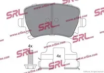 Тормозные колодки (1K0698451B, , 1K0 698 451, 1K0 698 451A, 1K0 698 451B, 1K0 69 (Srline). Артикул S701090