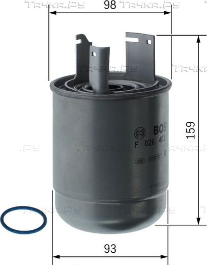 Топливный фильтр Bosch. Артикул F 026 402 289