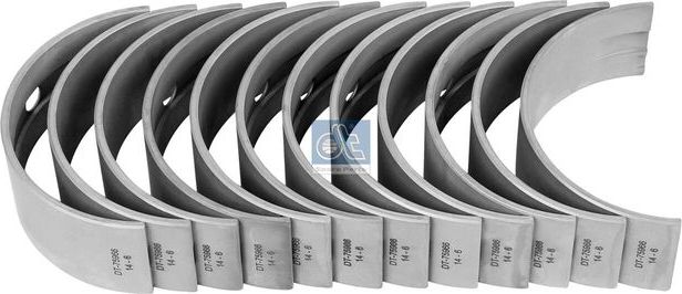 Вкладыши коренные DT Spare Parts. Артикул 7.94202