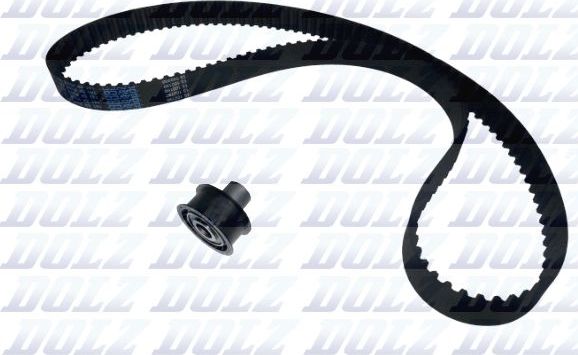 Ремень ГРМ с роликами (комплект) Dolz. Артикул SKD020