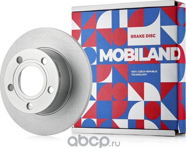 Диск тормозной задний невентилируемый D244,7мм AUDI A6 C4 (4A2), A6 C5 (4B2) (Mobiland). Артикул 416209210