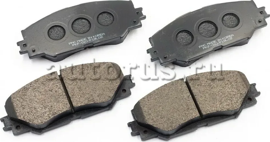 КОЛОДКИ ТОРМОЗНЫЕ ДИСКОВЫЕ TOYOTA (Parts-Mall). Артикул PKF010