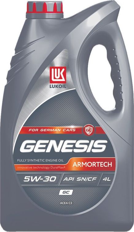 Масло моторное GENESIS ARMORTECH GC С3/SN/CF 5W30 синт.4л ЛУКОЙЛ (Lukoil). Артикул 3149300