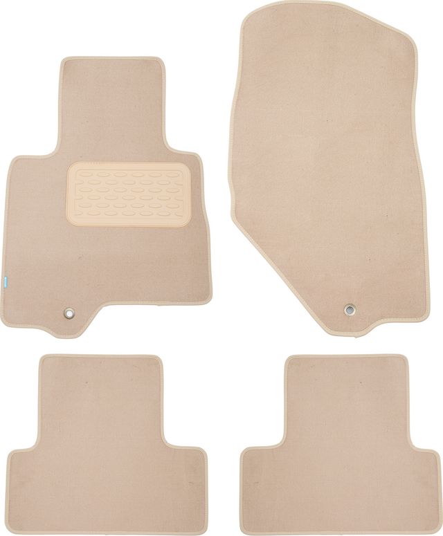 Коврики Klever Premium для салона Infiniti EX 2007-2026 Бежевые. Артикул KLEVER04761222112kh
