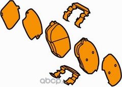 Тормозные колодки Hyundai / KIA. Артикул 58101A7A00