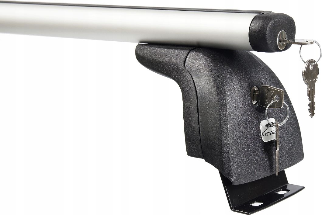 Багажник на крышу Amos Beta на штатные места для Toyota Avensis III универсал 2009-2026 (Аэродинамические дуги). Артикул beta-b-105-f1.2l