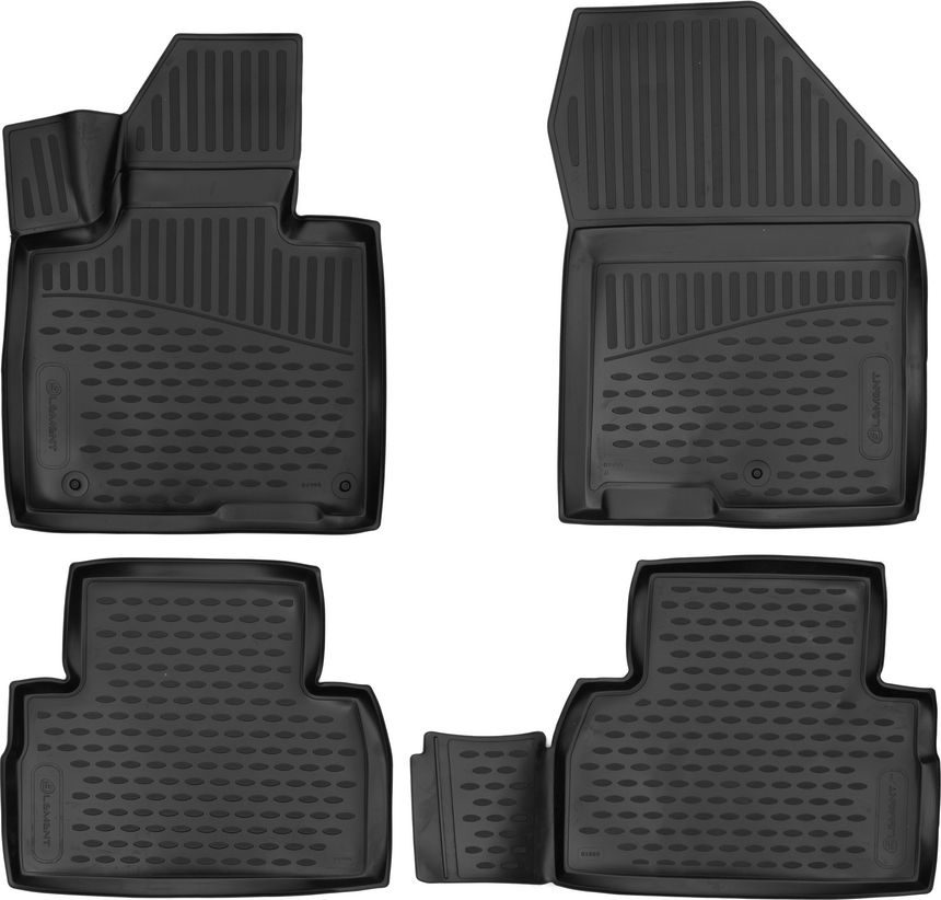 Коврики 3D Element для салона Hyundai Santa Fe IV 2018-2026. Артикул ELEMENT3D01995210