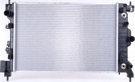 Радиатор охлаждения двигателя Nissens для Chevrolet Aveo II 2011-2015. Артикул 61715