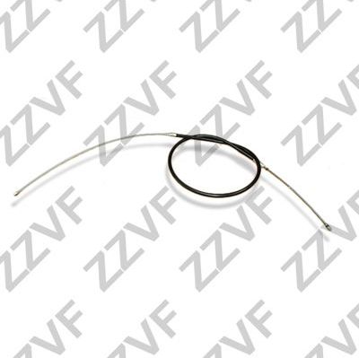 Трос ручника (тросик ручного тормоза) ZZVF задний для Skoda Octavia Tour 1996-2010. Артикул ZVTC004