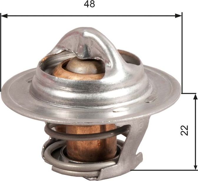 Термостат Gates для Chevrolet Corsa 1994-1997. Артикул TH28592G1