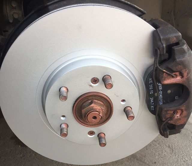 Тормозной диск ATE передний для Honda Accord VII 2003-2008. Артикул 24.0125-0174.1