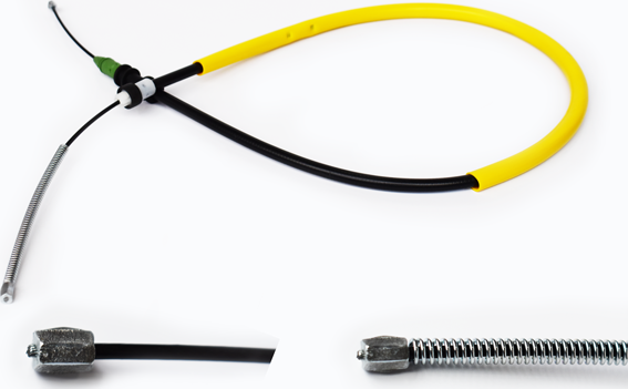 Трос ручника (тросик ручного тормоза) ASAM. Артикул 73845