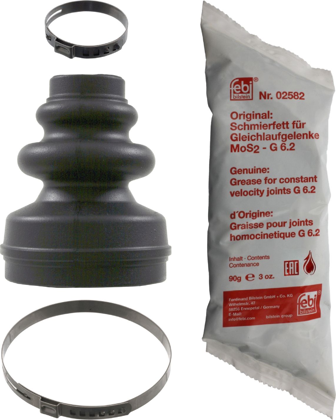 Пыльник ШРУСа внутренний Febi Bilstein (резина). Артикул 22015