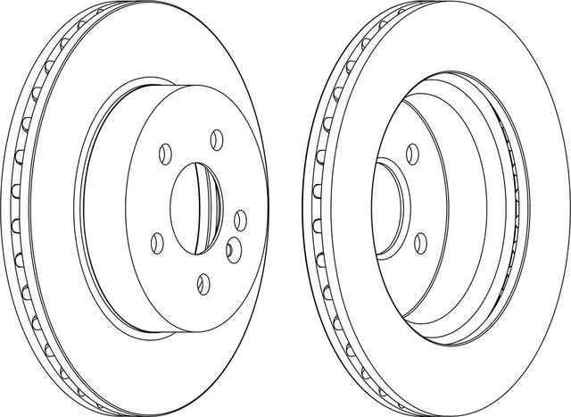 Тормозной диск Ferodo Premier. Артикул DDF1036C