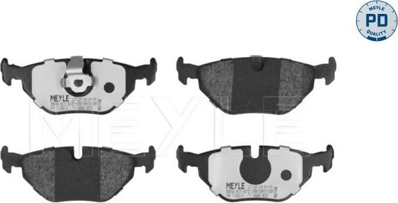 Тормозные колодки Meyle PD задние для BMW 5 IV (E39) 1995-2004. Артикул 025 216 9117/PD