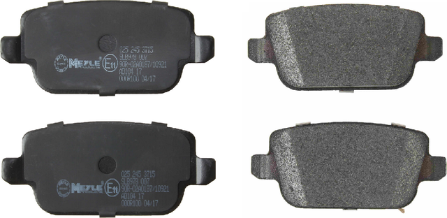 Тормозные колодки Meyle Original задние для Ford Focus II 2008-2012. Артикул 025 245 3715