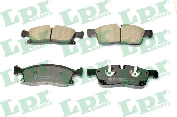 Тормозные колодки LPR. Артикул 05P2272